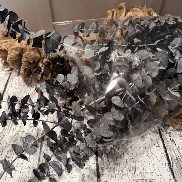 Large Bunch of Faux Eucalyptus for Decoration - Picture 1 of 2